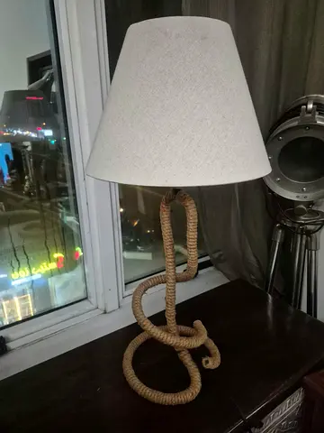 Rope Table Lamp