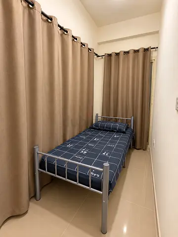 Fully furnished spacious partition room with big balcony for rent in PRIME location (al zahya)