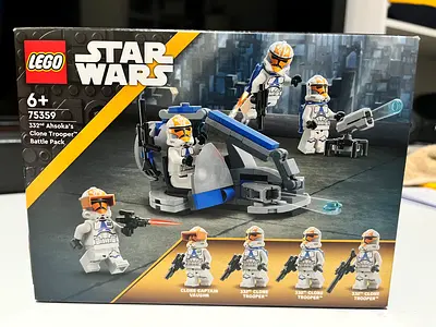 LEGO STAR WARS 332nd Ahsoka's Clone Trooper Battle Pack - 75359
