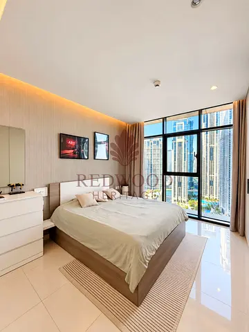 Fully Furnished 1BR | High Floor | Canal & Skyline Views