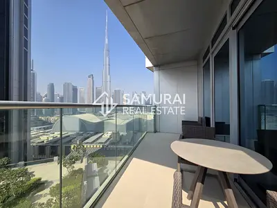 Burj Khalifa View | Furnished 2BR with Balcony | Address Fountain Views 1 | Downtown Dubai | Ready to Move