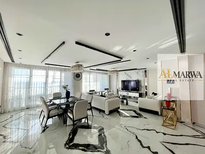 High-End Fully Furnished 2BR | Private Beach Access | Free Chiller & Parking | ALl Amenities |