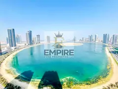 Full Seaview big space, master room, balcony, prime location, gym pool1 parking free exit Dubai