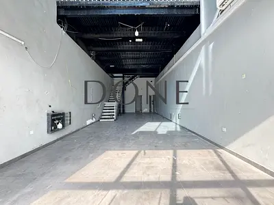 Easy access dubia or Ajman luxury shop with MAZZiNE FLOOR/ office space/15 kw Electricity/3 parking
