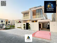 A new, modern-design villa featuring an elevator. The price is all-inclusive and negotiable. There i