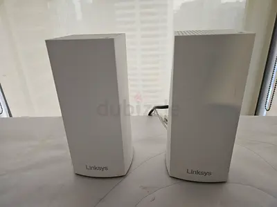 Pair of Linksys Velop Mesh Wi-Fi Nodes (White) - Good Working Condition