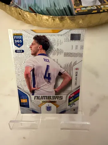 FIFA 365 Declan Rice Limited Edition Football Trading Card