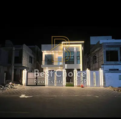فخامة استثنائية وتشطيب راقٍ بسعر مغرٍ | فيلا 5 غرف في موقع مميز بالزاهية – عجمان | تملك حر لكل الجنسيات