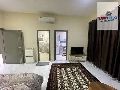 استوديو للإيجار الشهري على كورنيش عجمان شامل الفواتير