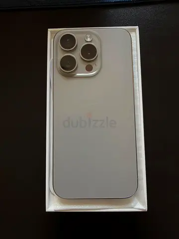 Iphone 15 pro - 256GB - Natural Titanium - TDRA