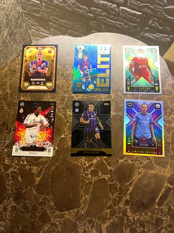 Match Attax & Panini Football Cards Bundle-LAMINE YAMAL,ENDRICK LE,RAPHINA 100 CLUB