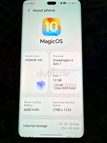 honor x9c jade cyan 12+12 256