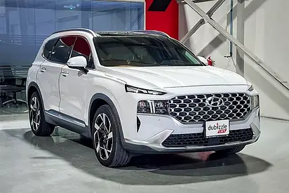 AED 1186/month | 2022 Hyundai Santa Fe | GCC Specs | Ref#536573