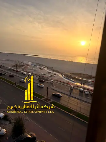 باطلاله بحريه استوديو فاخر- ثاني ساكن- بمطبخ منفصل مع اطلاله مفتوحه✨كورنيش عجمان . للإيجار الشهري.الإيجار يشمل الفواتير والإنترنت وموقف