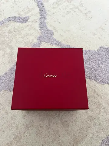 Cartier jewelry box (authentic red presentation box) - new
