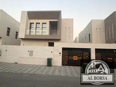 🏡 Villa for rent – Al Yasmin | 5 bedrooms + Majlis + Living room + Maid's room 🌿 | AED 100,000