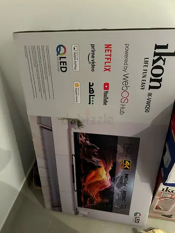 IKON 55" 4K QLED Smart TV (IK-VWQ50) - Boxed, Unused