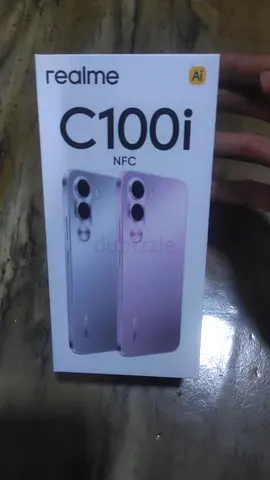 Realme C100i NFC 4GB 64GB - Complete Box + Charger - Like New - Dubai