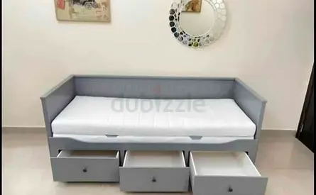 IKEA Hamnes day bed with 2 mattress and 3store