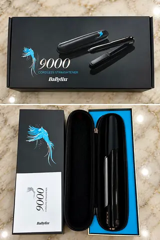 BaByliss 9000 Cordless Hair Straightener