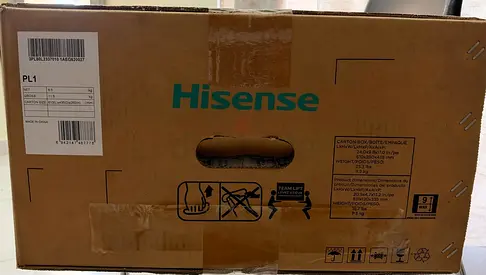 Hisense PL1 series, Laser cinema projector flat panel TV in original box - unused