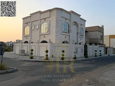للبيع فيلا في العالية عجمان 5 غرف نوم ماستر وتشطيب راقٍ وموقع مميز للسكن العائلي