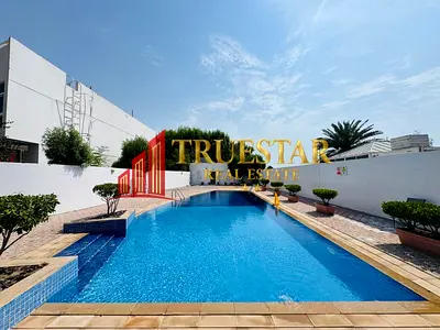 CLOSE TO BEACH 5BR+MAIDS GARDEN SHARED POOL+TENNIS+COURT