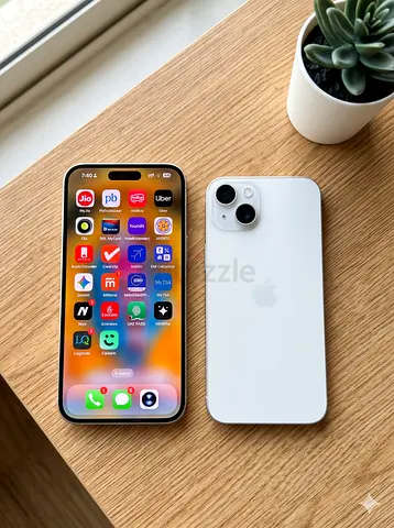iPhone 15 (White) - Good Condition, Unlocked