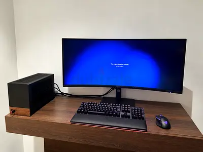 34" Xiaomi UltraWide Curved Monitor with Razor Keyboard and Mouse