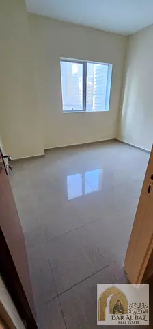 One-bedroom apartment with a living room and balcony, located on the main street in Al Khan, Sharjah. Situated near Al Luluah, Al Khan Corniche, and A