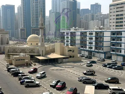 2-bedroom apartment in Al Majaz 2, Al Wahda Street, with open views, free AC, and payment in 4 instalments only.