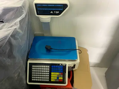ALTOP Retail Digital Weighing Scale with Label Printer - Used