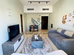Brand-new furnished apartment, first tenant, premium new furniture on Kuwait St, Ajman, near Al Suro