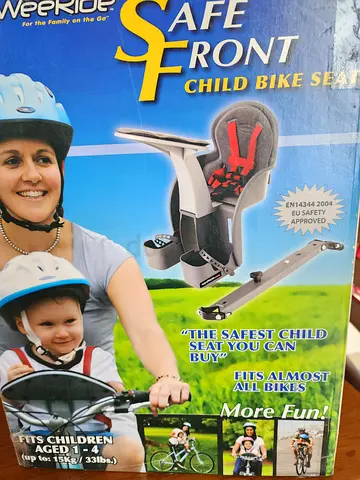 Almost new Weeride Front-mounted child bike seat