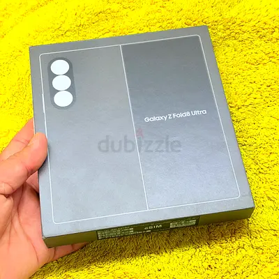 SAMSUNG GALAXY Z FOLD 8 ULTRA 1TB STORAGE JET BLACK USA VERSION
