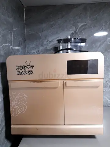 Robot Baker Compact Bread Maker - Light Gold, Good Condition