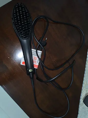 Electric Heated Hair Straightening Brush - Used