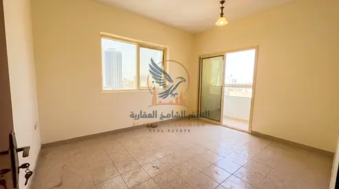 غرفتين وصالة للإيجار السنوي في الراشدية 2 بالقرب من حديقة السيدات حمامين بلكونة اطلالة مفتوحة جاهزة للسكن