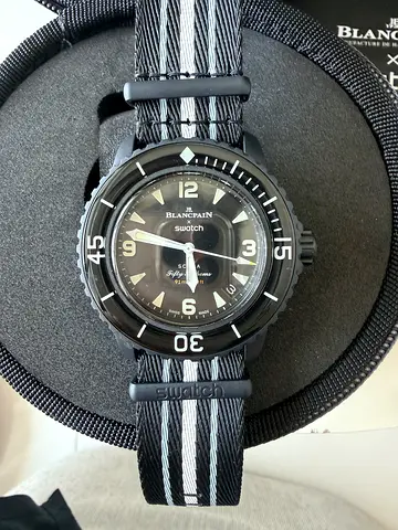 Swatch x blancpain fifty fathoms - Ocean of Storms