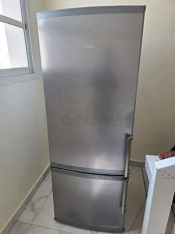 Bosch bottom fridge and freezer new model slightly used