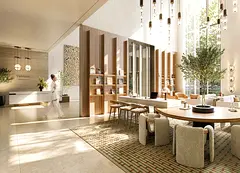 EARTHY FINISHES | CITY SKYLINE OUTLOOK | WARM TEXTURES