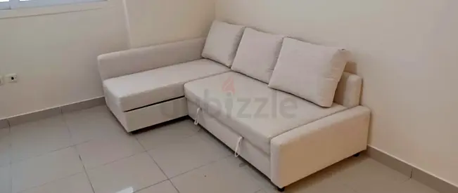 L shape sofa bed IKEA with