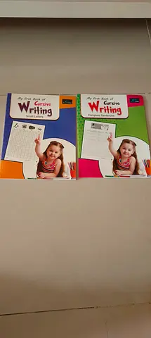 My First Book of Cursive Writing - Set of 2 (Small Letters & Complete Sentences)