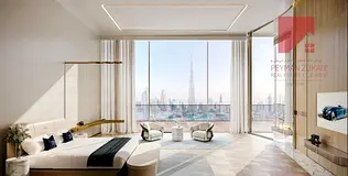 Skyline View 2BR | Bugatti Residences | High-Floor Furnished Apartment