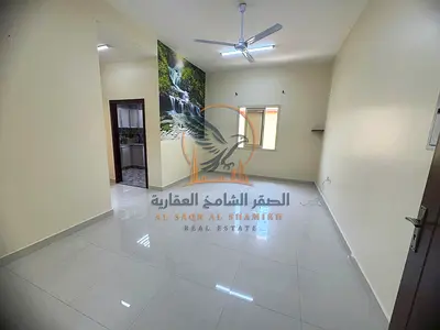 Featured 1BR apartment for annual rent in Al Mowaihat 1, Ajman, in a new building on Sheikh Ammar Street, near Al Shorouq Mall, with a prime location