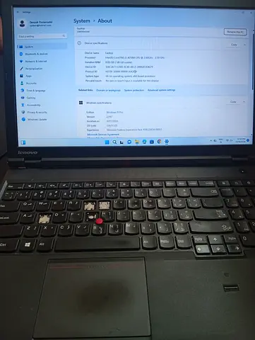 EMERG SALE FOR AED250_USED LENOVO THINKPAD T540P_ORGNL ADAPTOR INCLUDED_EXCLNT WORKING CONDITION