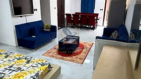 For annual rent in Ajman, a furnished studio in Al Rawda 3 area, in a prime location and close to Sh