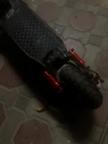 Used off-road electric scooter with fat tyres - good condition