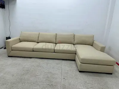 Perfect condition USA made lshape sofa