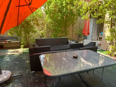 Garden umbrellas give away price
